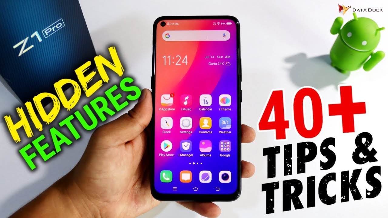 Vivo Z1 Pro Top 40+ Hidden Features , Advance Features , Best Features | Tips & Tricks | Data Dock