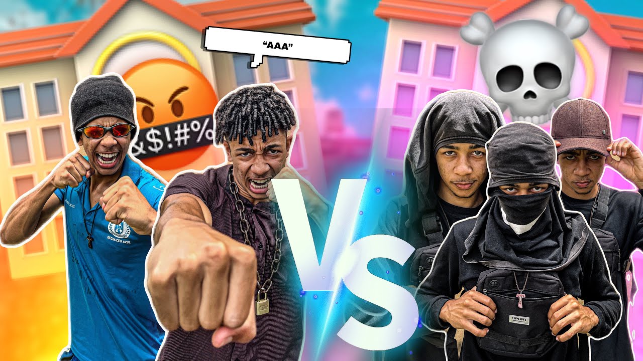 CHUPETINHA E FUMA&Ccedil;A vs OS SEGURAN&Ccedil;AS DA ESCOLA: &ldquo;Acaba mundo&rdquo; (mine s&eacute;rie)