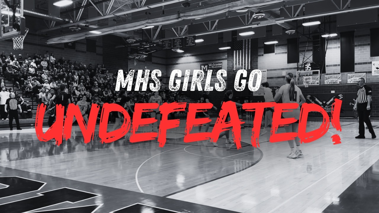 Montrose High School Girls Basketball makes history!