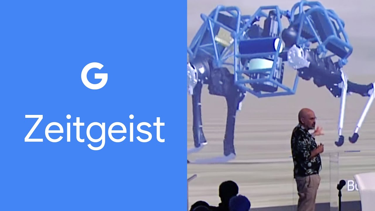 How we Beat Usain Bolt's Speed Record | Boston Dynamics' Marc Raibert | Google Zeitgeist