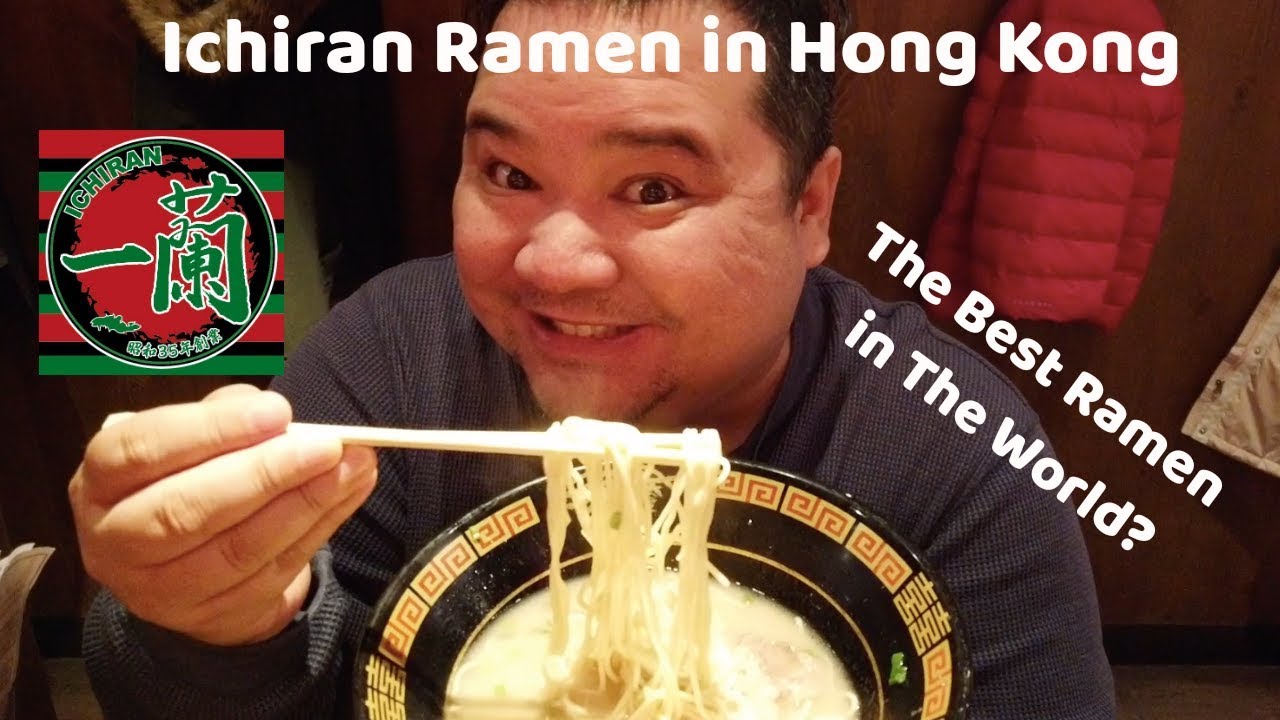 THE LEGENDARY ICHIRAN RAMEN IN CAUSEWAY BAY, HONG KONG