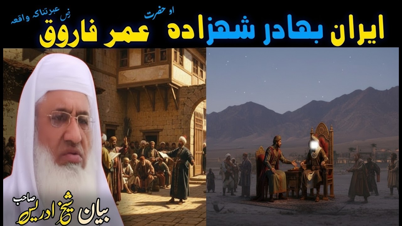 Pashto Bayan | da Umar Farooq rz waqia | Molana Sheikh Idress shahib | د  حضرت عمر فاروق رض واقعہ