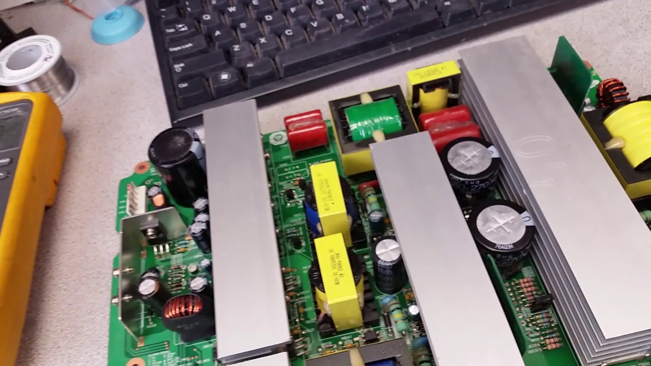 Functionality proof 50pfp5332d/37 power PS-506-PH LJ44-00144A after repair  R. LEMMON