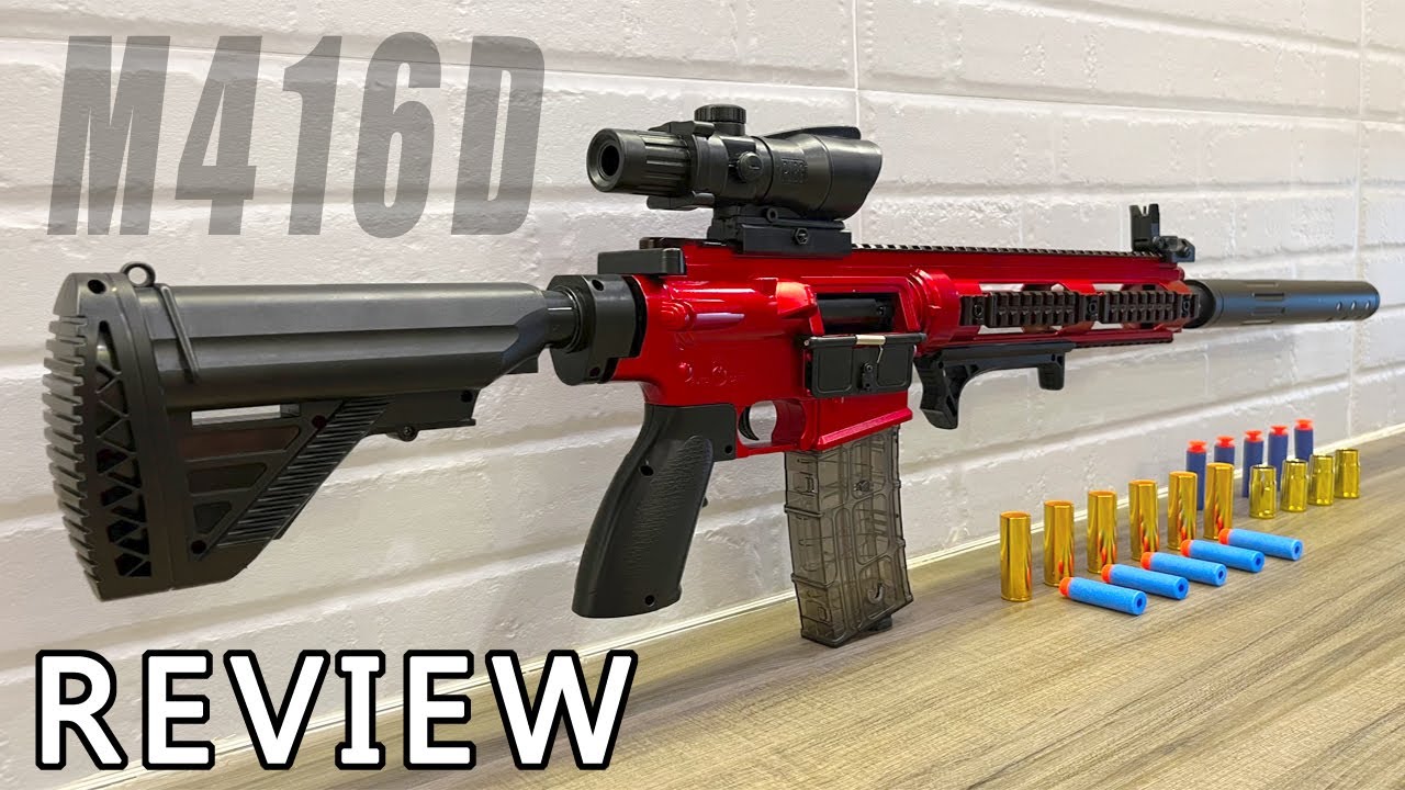 M416D Shell Ejecting Nerf Blaster