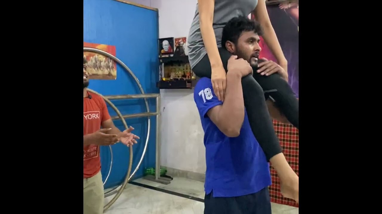 Amir and Pavani_ Chennai famous Celebrity￼ Practice time￼ 🥰🥰🥰 in Kanpur 🥰 Lovely movement 🥰
