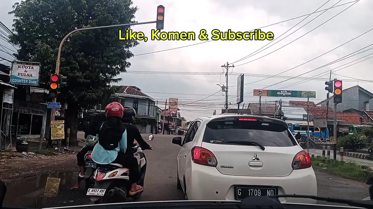 Keliling kota Slawi sampai desa Kramat. Tegal - Jawa Tengah