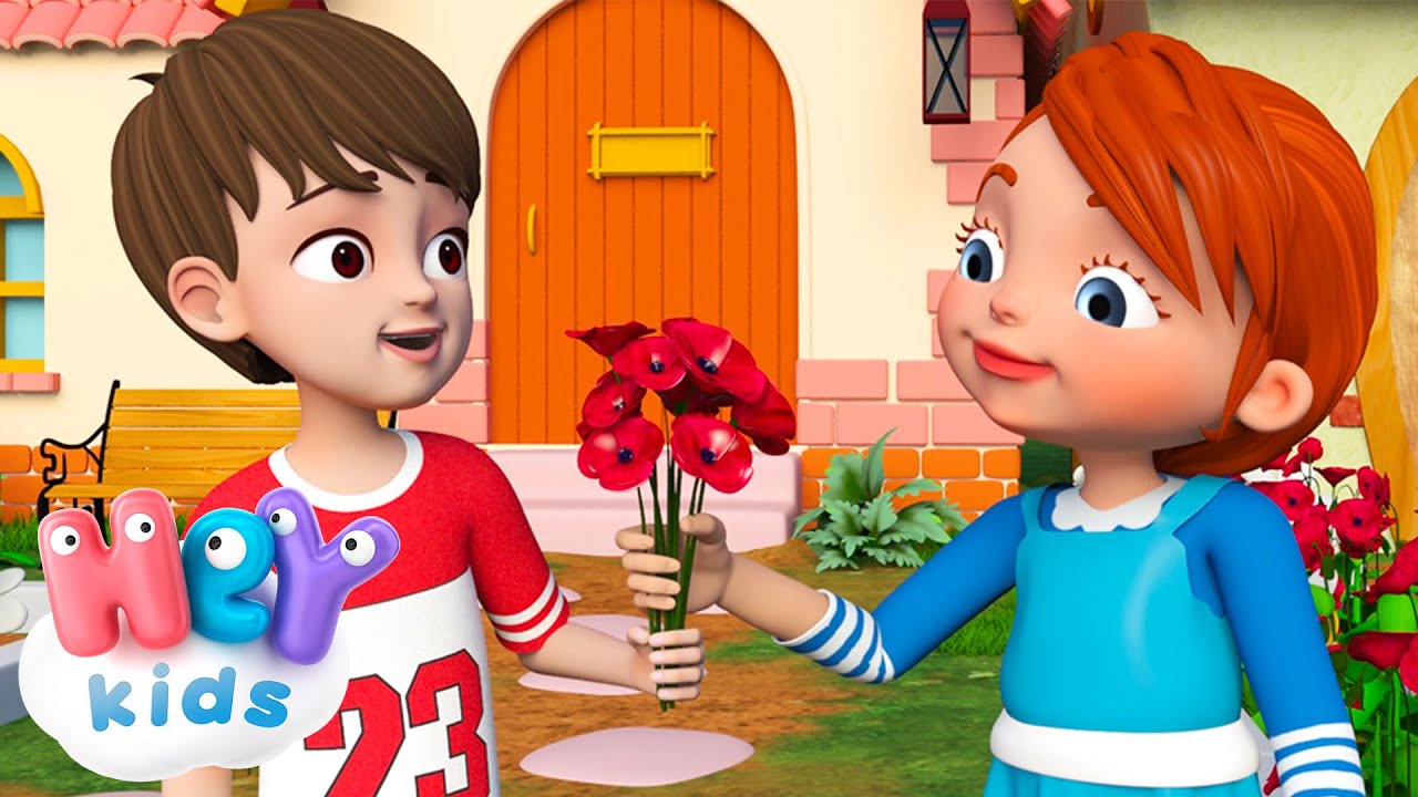 Gentil coquelicot !  | Comptines pour bébé | HeyKids Français | Animaj Kids