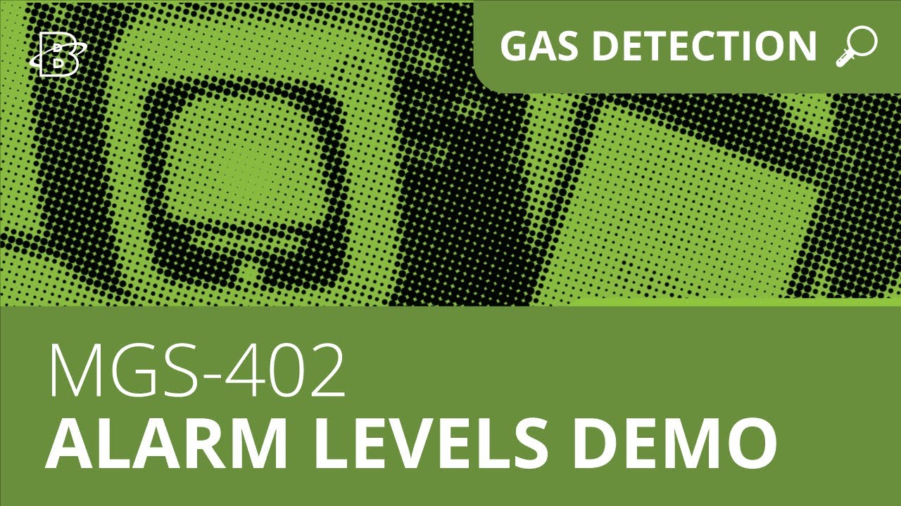 MGS-402 | Alarm Levels Demonstration