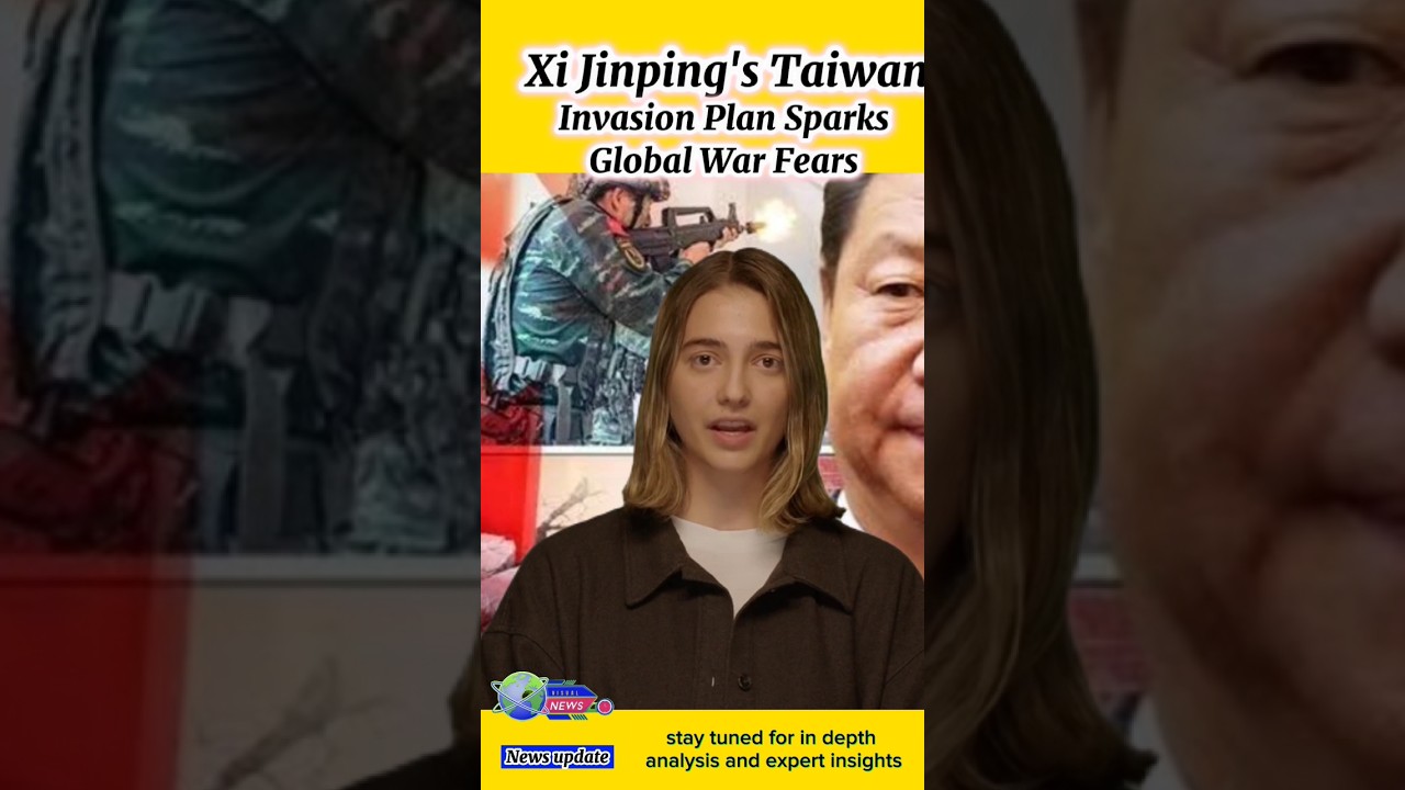 Xi Jinping's Taiwan Invasion Plan Sparks Global War Fears 