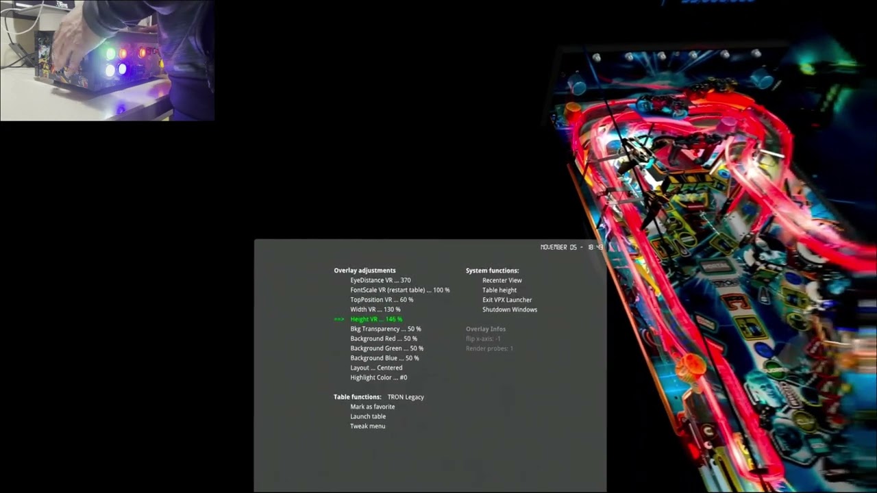 VIrtuaTilt - How to play your VR tables with VPX Launcher