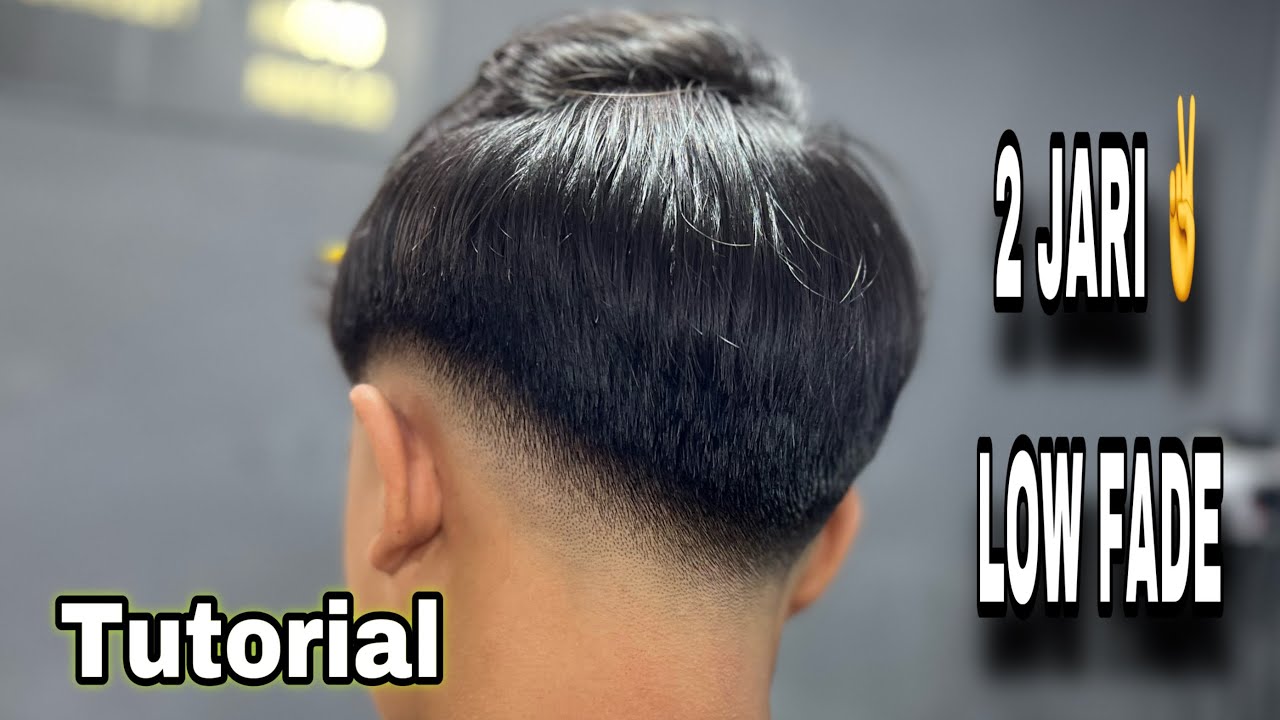 Low fade tutorial 2024 , gunting ✌️jari tutorial simple untuk pemula 💈