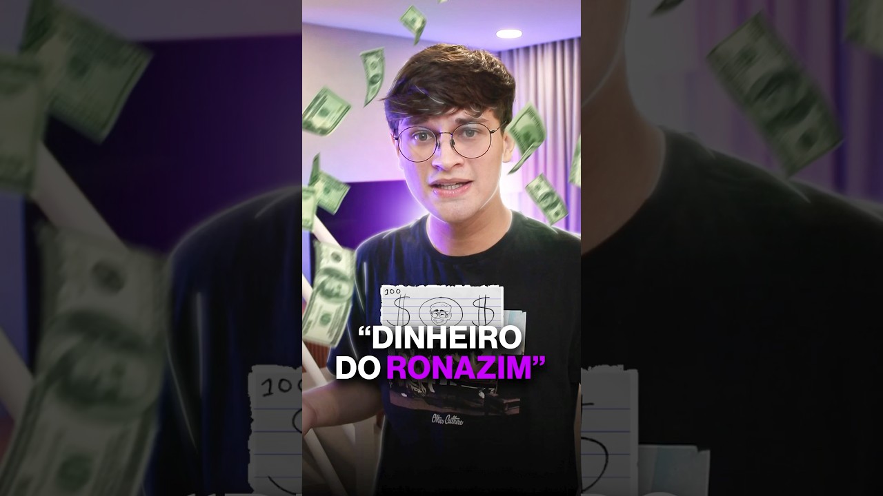 CRIEI UM DINHEIRO FALSO