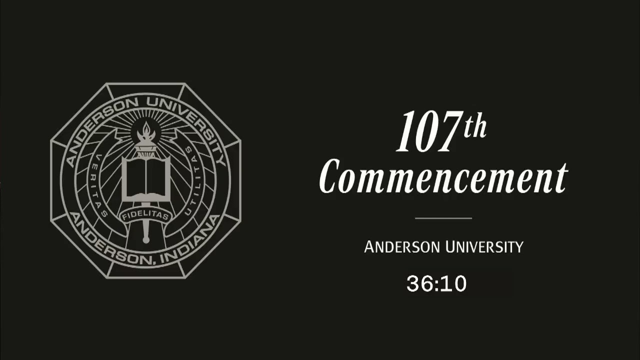 2025 Anderson University Commencement