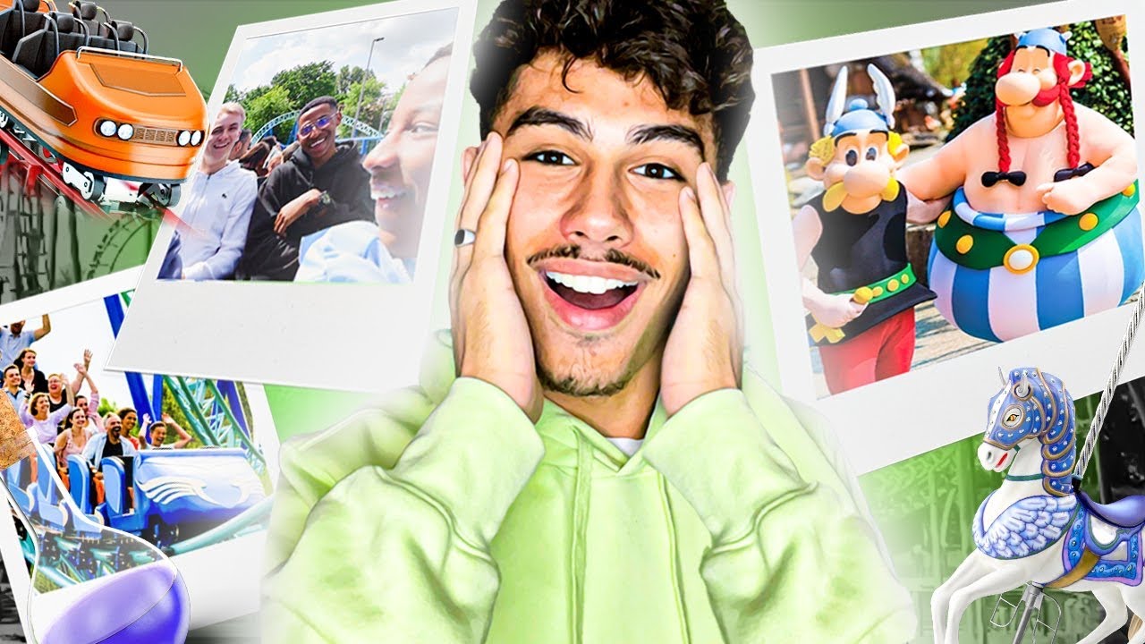 j’ai été au parc asterix avec mes potes… c’était un bordel😭