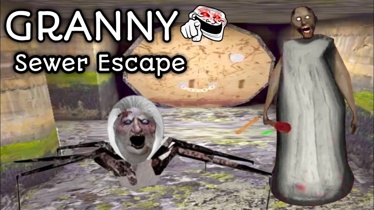 Granny Chapter 1 Sewer Escape 😱|| Granny chapter 1 Escape kaise kre