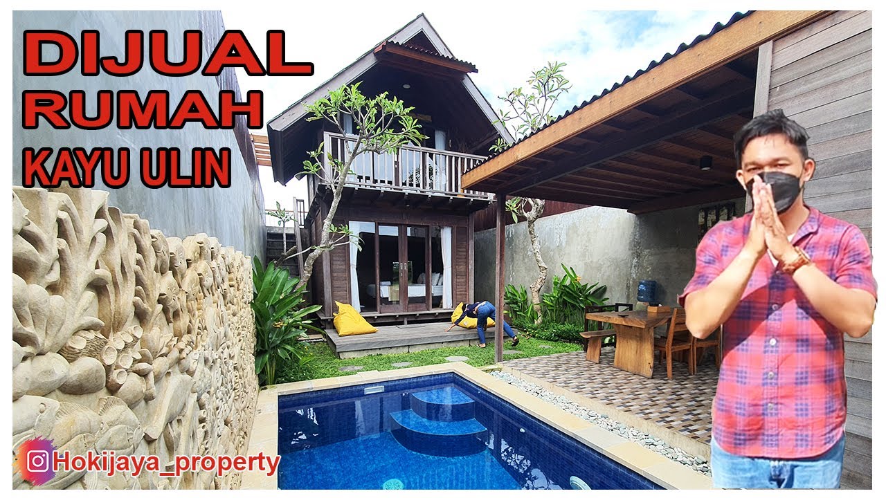 Dijual Rumah Kayu || Full Menggunakan Kayu Ulin || Awet Ratusan Tahun dan Bisa KnockDown