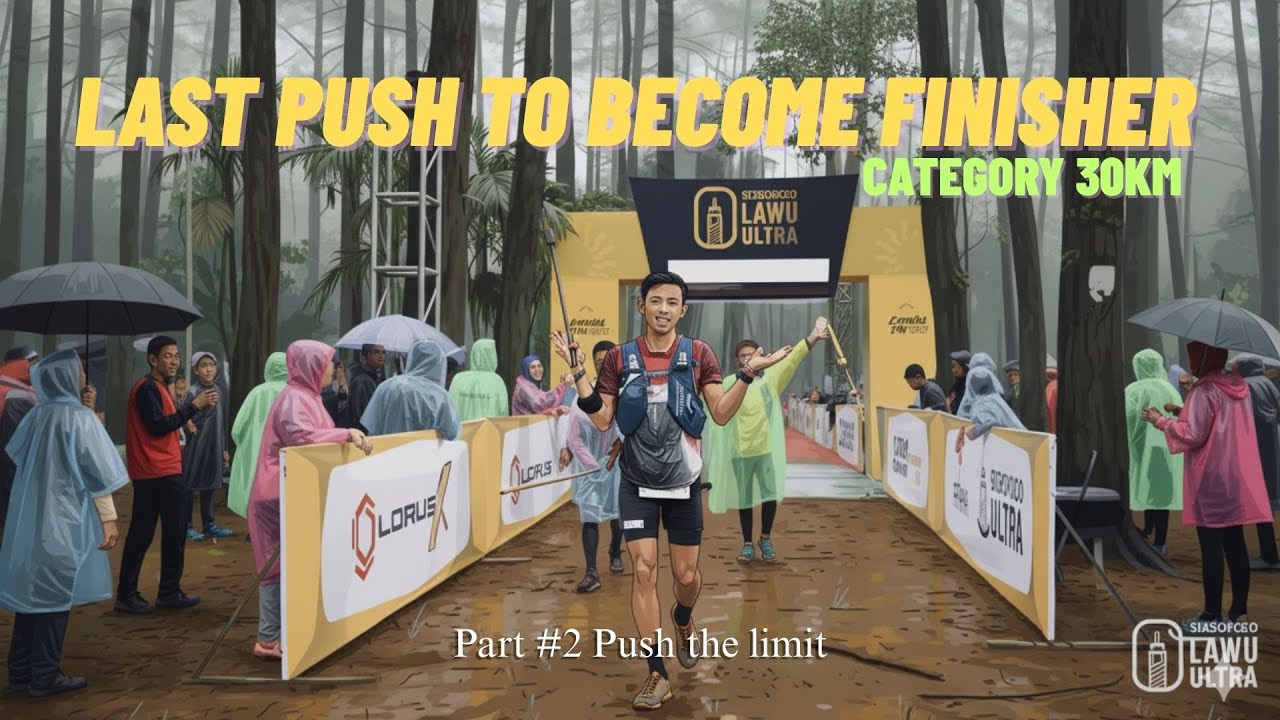 SIKSOROGO LAWU ULTRA 30K PART 2: Kaki Kram, Last Push, dan FINISH Agak Keok!