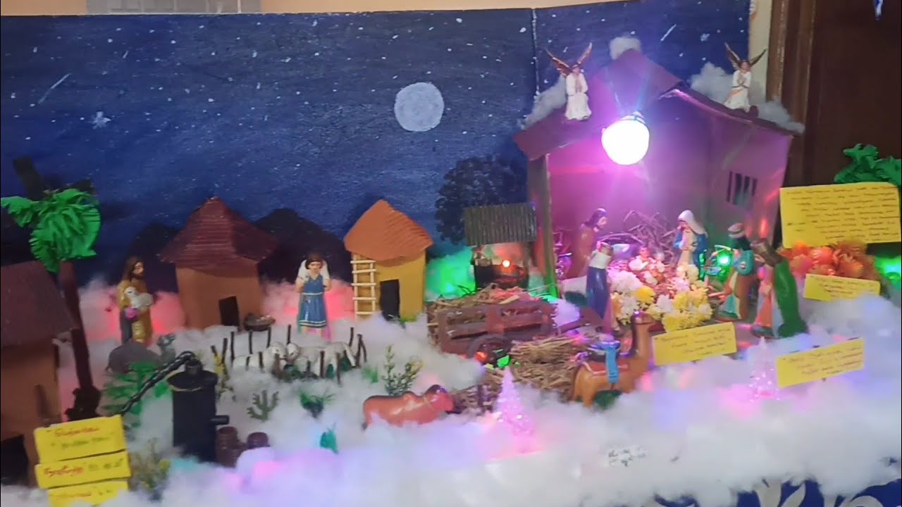 First prize 🏆 winning Realistic  ,Creative Christmas Crib:Stunning Nativity Scenes|@detourwithkrish 