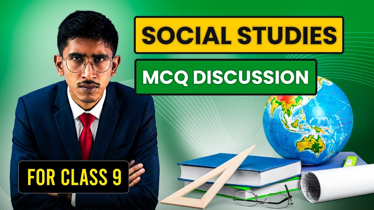 EduAid One Shot Live | Social Studies | MCQ Discussion | Class 9 | SEBA