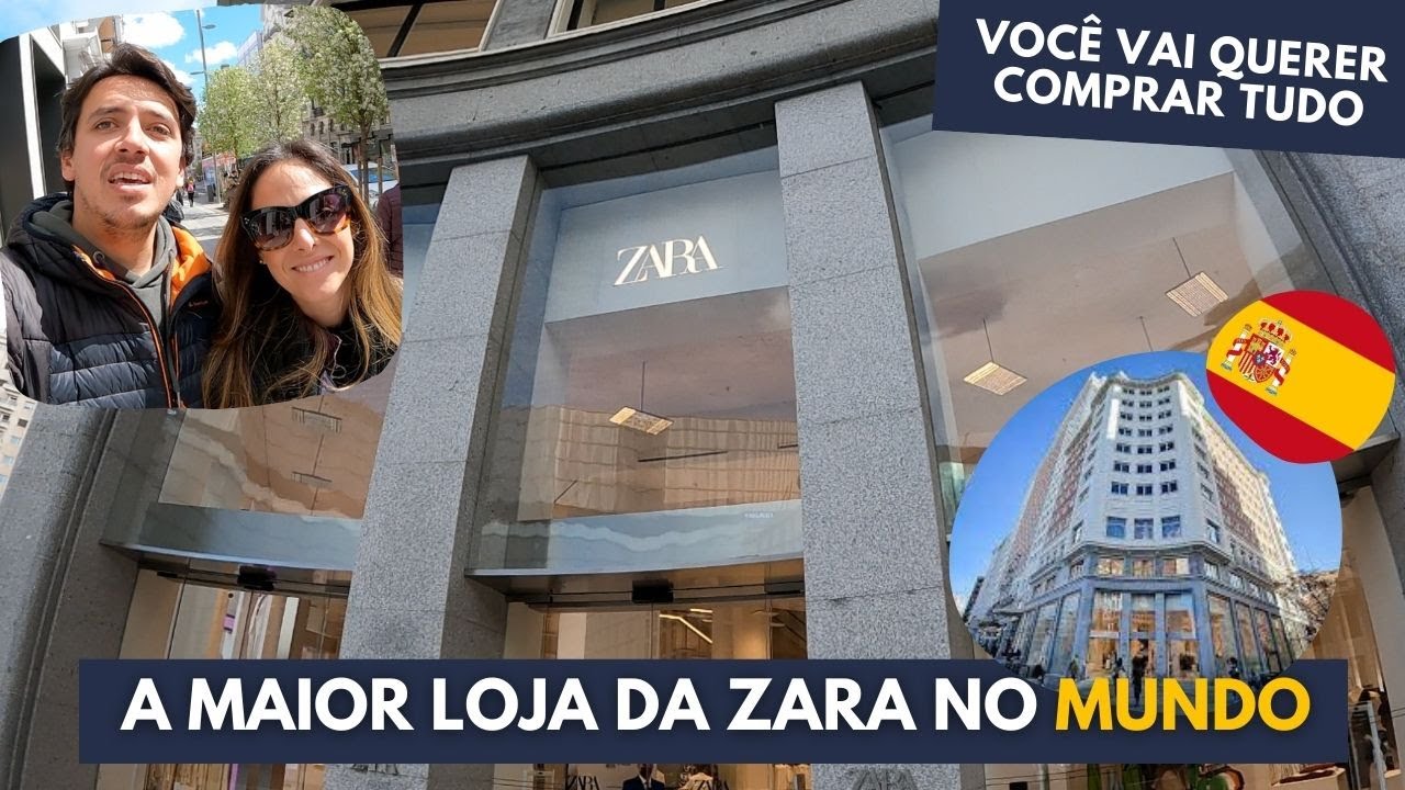 VISITAMOS A MAIOR ZARA DO MUNDO | ESPANHA
