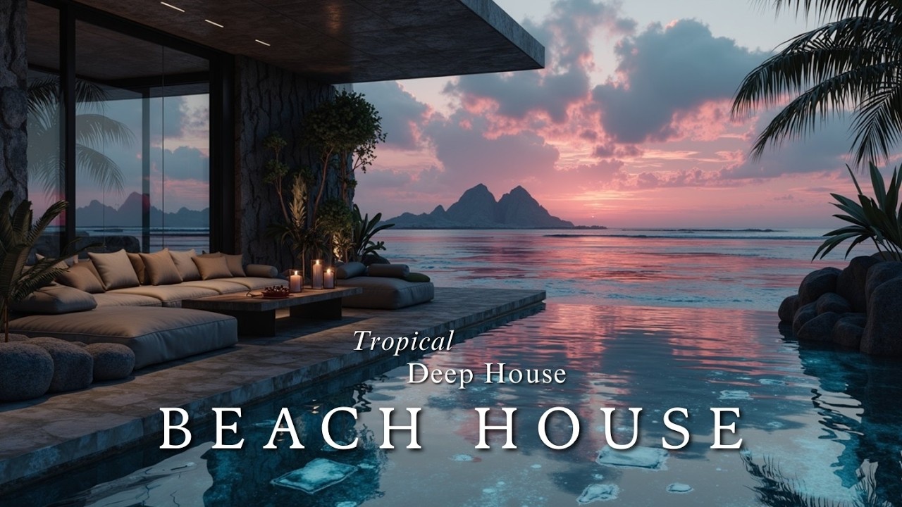 Тропические Deep House Закатные Вайбы ~ Роскошная Пляжная Музыка Инструментал