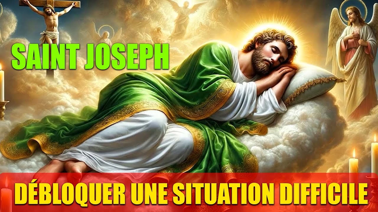 Débloquer une situation difficile - Prière PUISSANTE à SAINT JOSEPH pour Débloquer Toute Situation