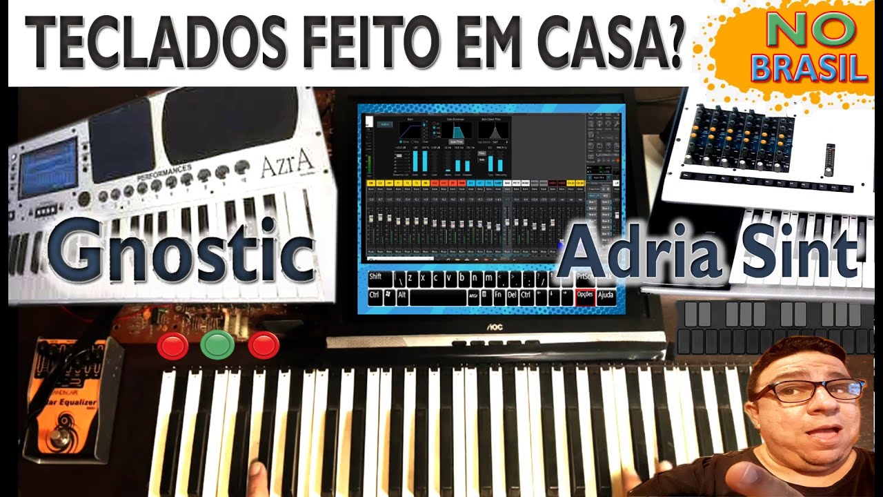 TECLADO ARTESANAL FEITO NO BRASIL?
