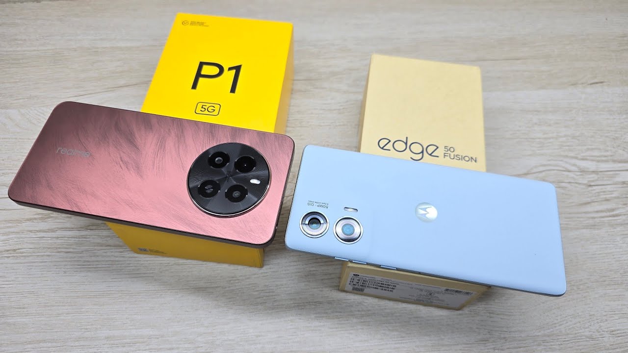 Moto Edge 50 Fusion vs Realme P1 5G - Which Should You Buy ?