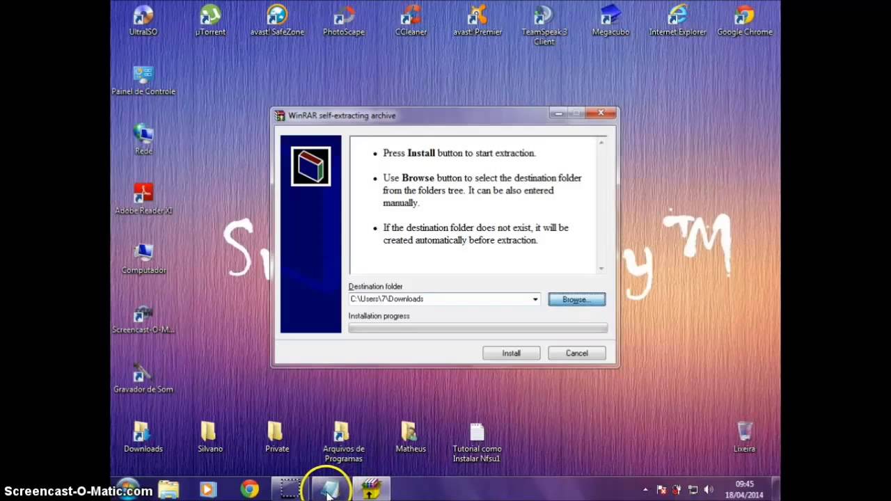 Como Baixar e Instalar Need For Speed Underground 1 Windows 7 Jeito Facil