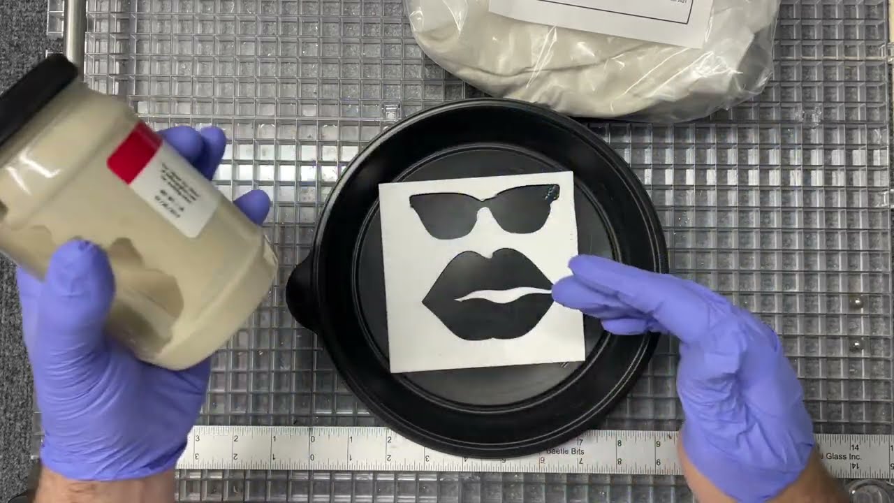 TEST: Can I Create Permanent Rigid Templates out of Fiber Paper for Glass Fusing?