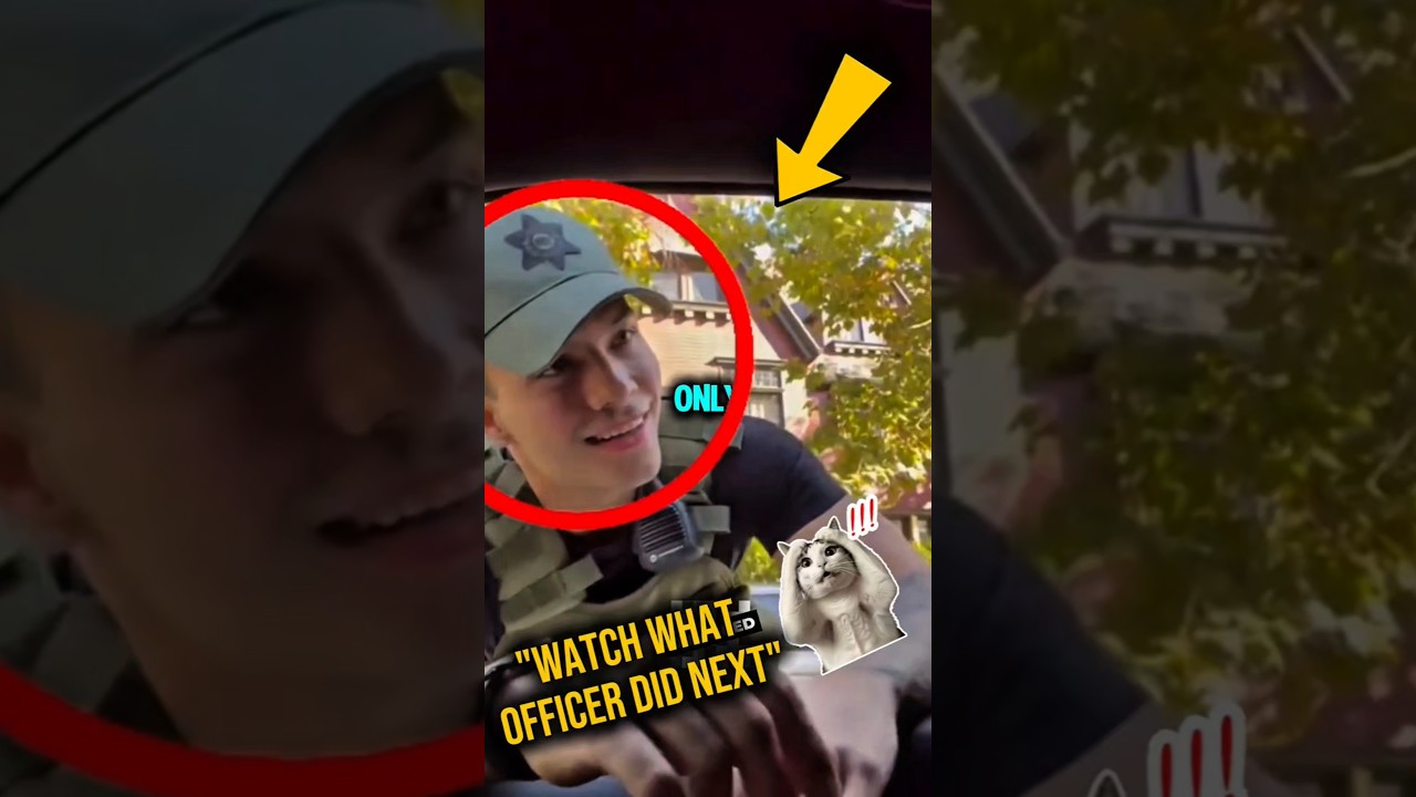 Pulled Over by Police… He Tried This — Instantly Regretted It 😮..