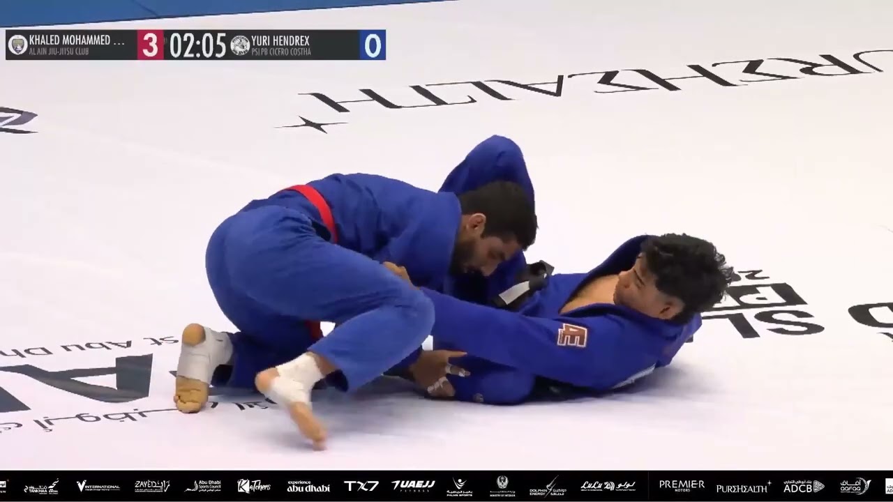 KHALED MOHAMMED vs YURI HEDREX  -  GRAND SLAM JIU-JITSU ABU DHABI 2024