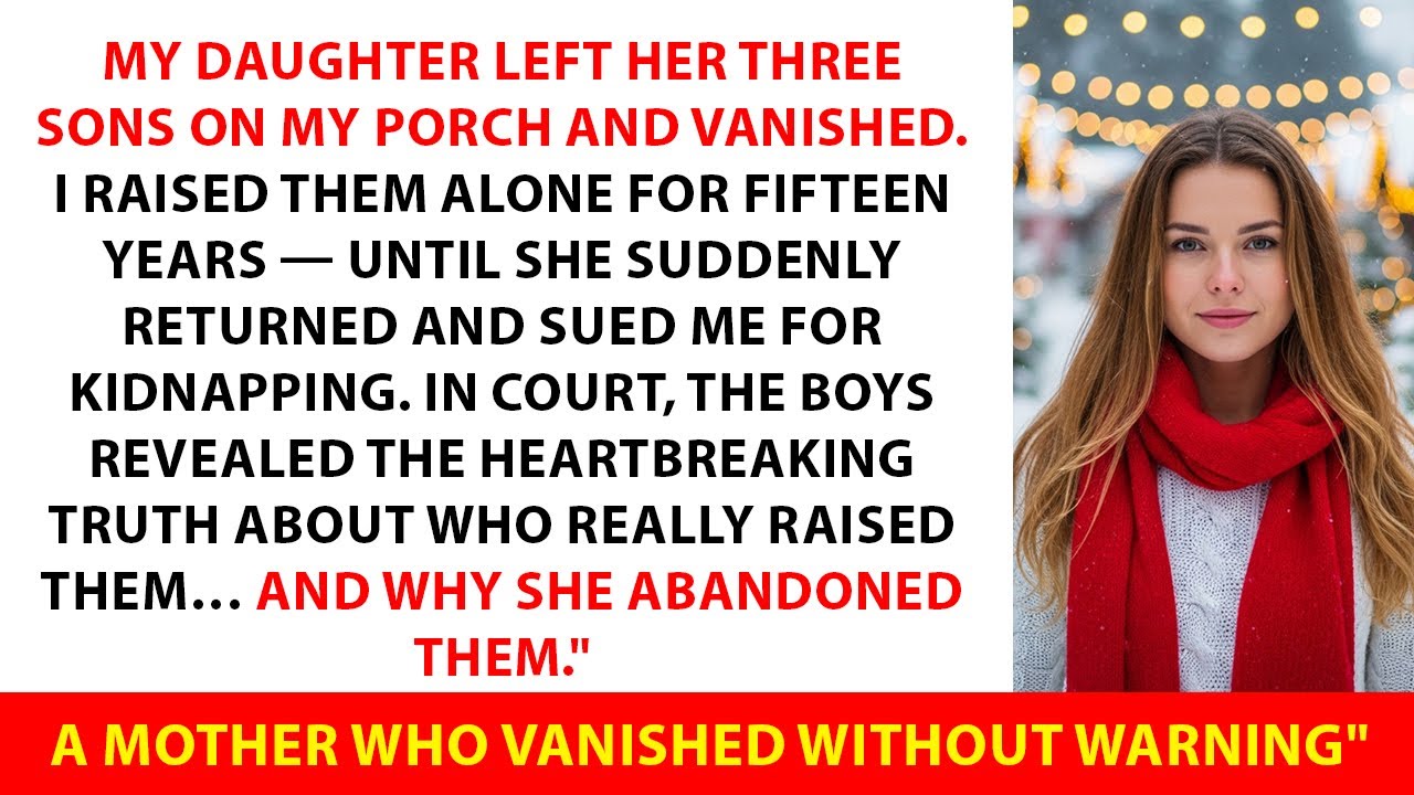 She Abandoned Her Kids for 15 Years… Then Sued Me for ‘Stealing’ Them.