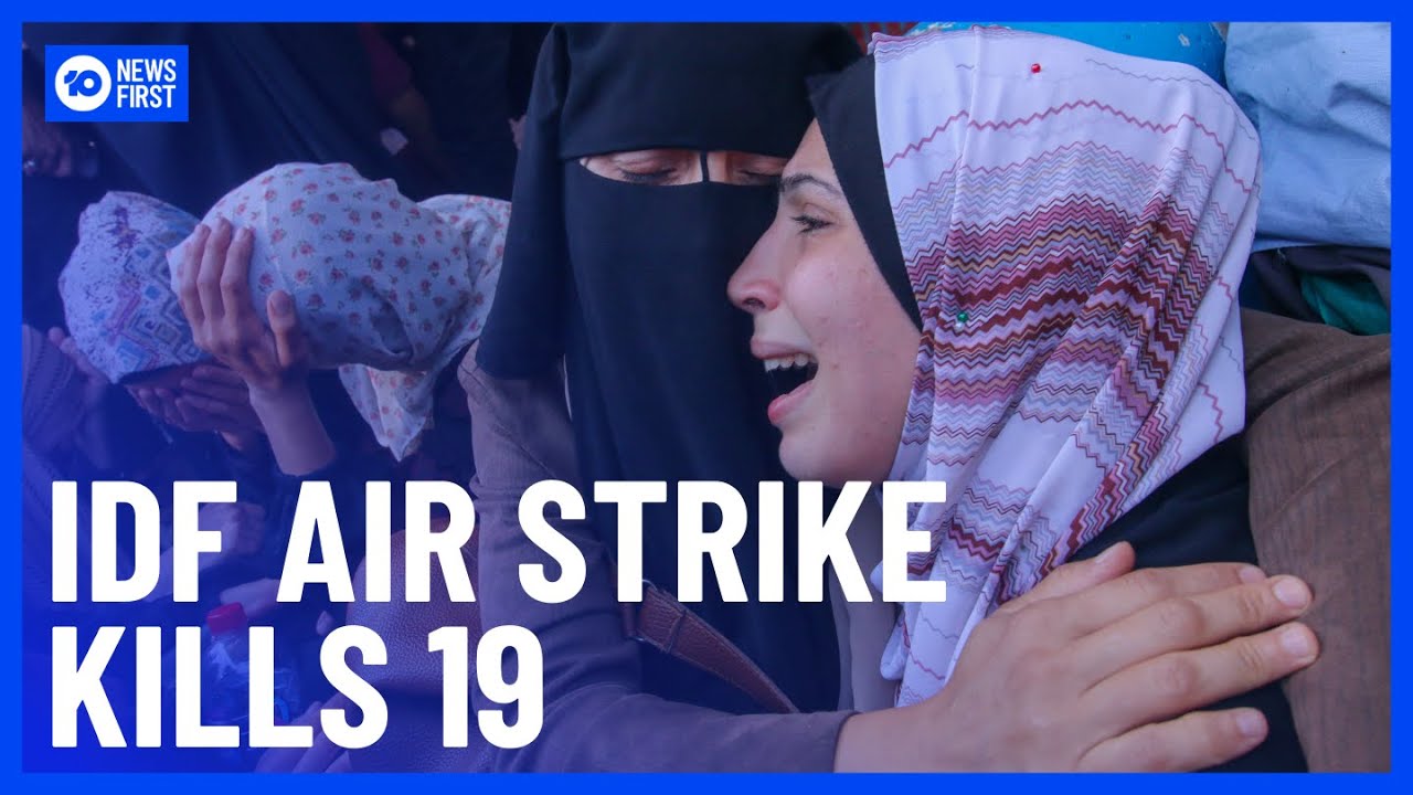 IDF Air Strikes Kill 19 In Central & Southern Gaza As Relentless Violence Continues  | 10 News First