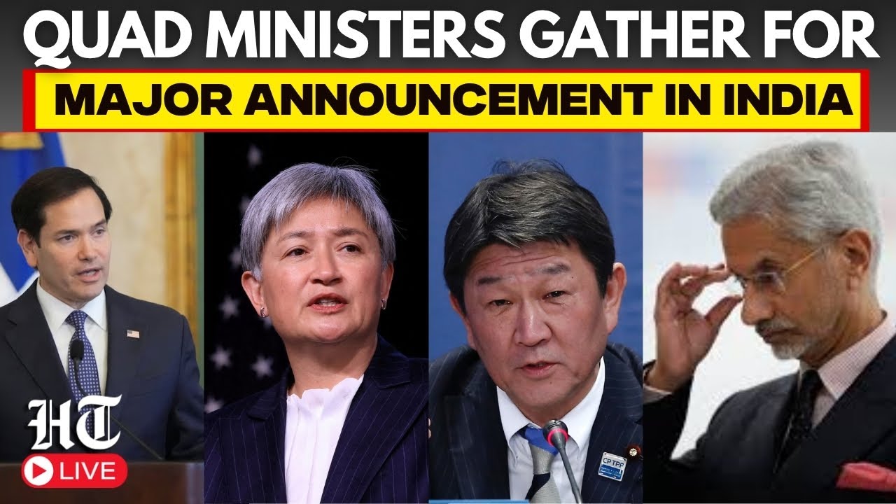QUAD News LIVE | Major Quad Meeting In India Draws Global Attention | Rubio | Jaishankar | Japan