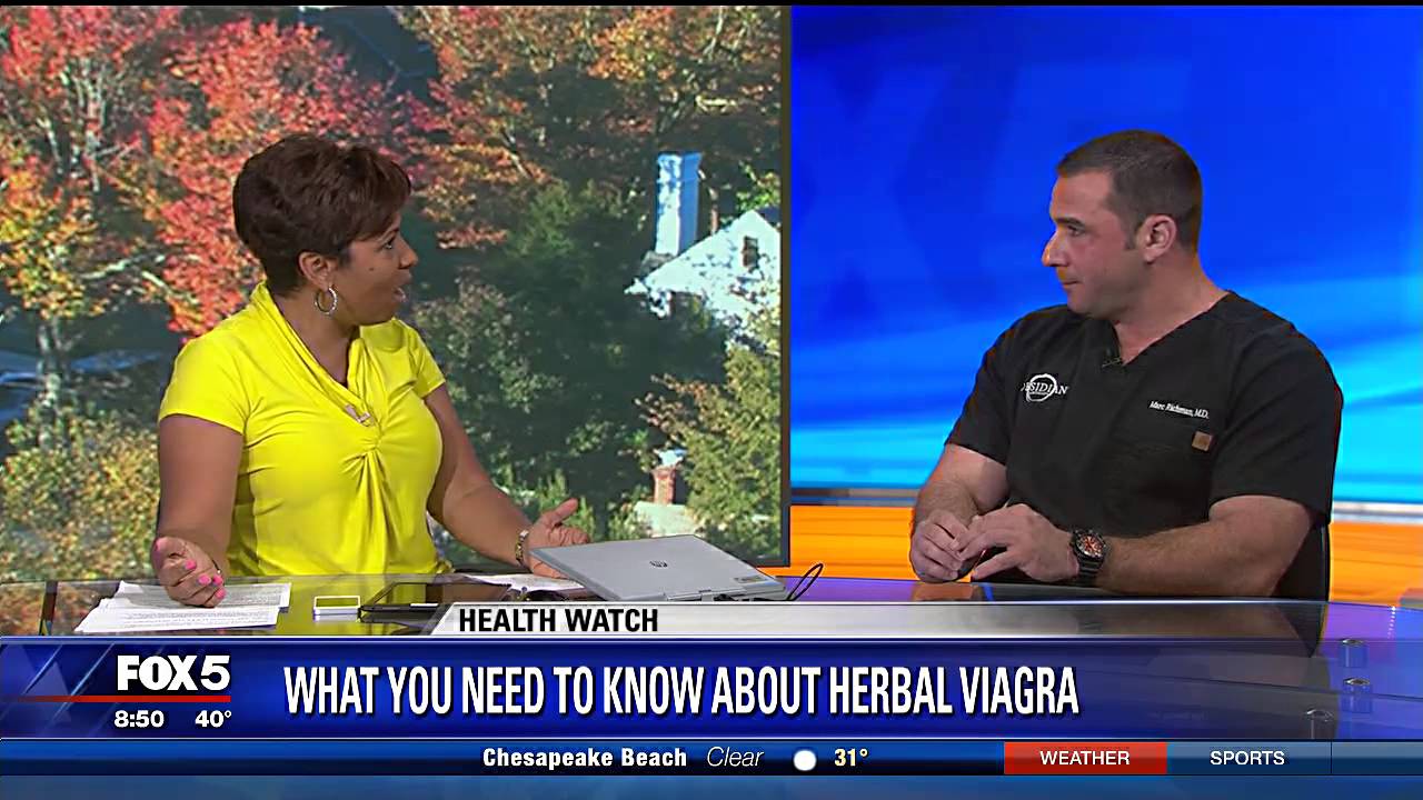Dr.  Richman on Herbal Viagra — Obsidian Men's Health in Washington D.C.