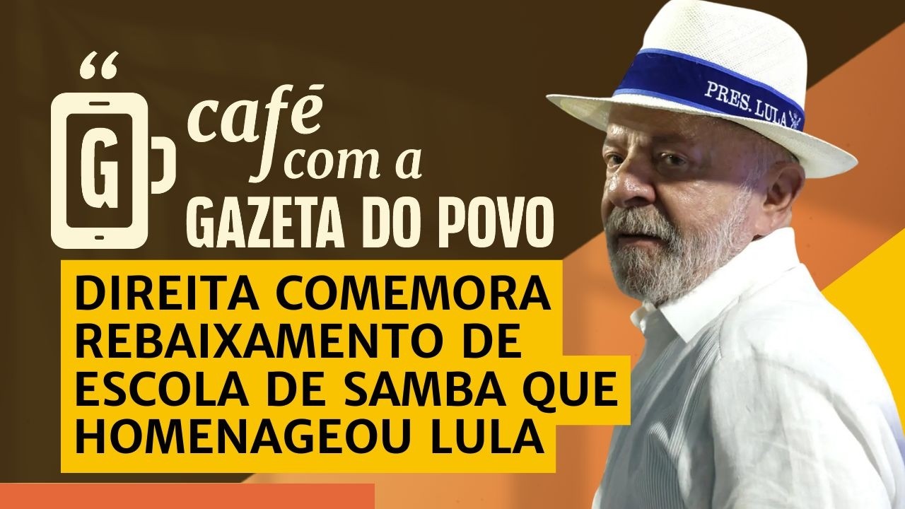 NOTÍCIAS DA MANHÃ: Escola que homenageou Lula no Carnaval do Rio é rebaixada |  CAFÉ COM A GAZETA