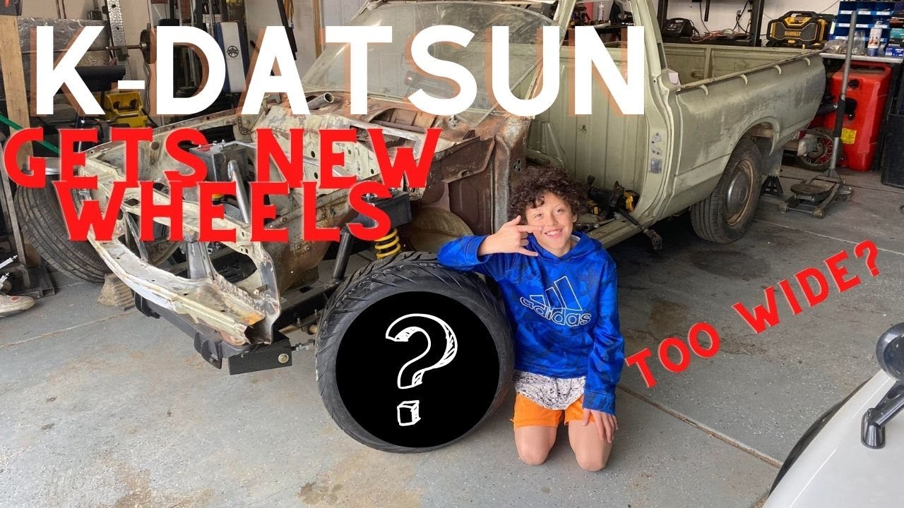K24 DATSUN GETS NEW WHEELS!!!!