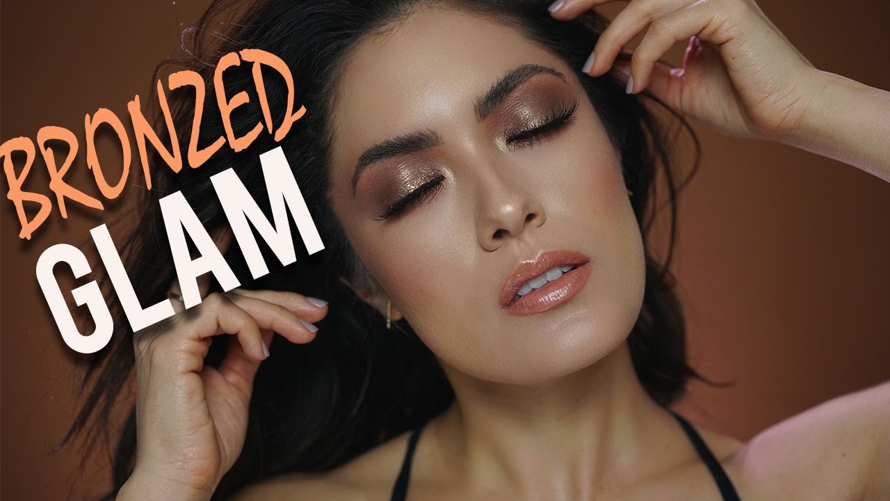 Bronzed Glam Makeup Tutorial | Melissa Alatorre