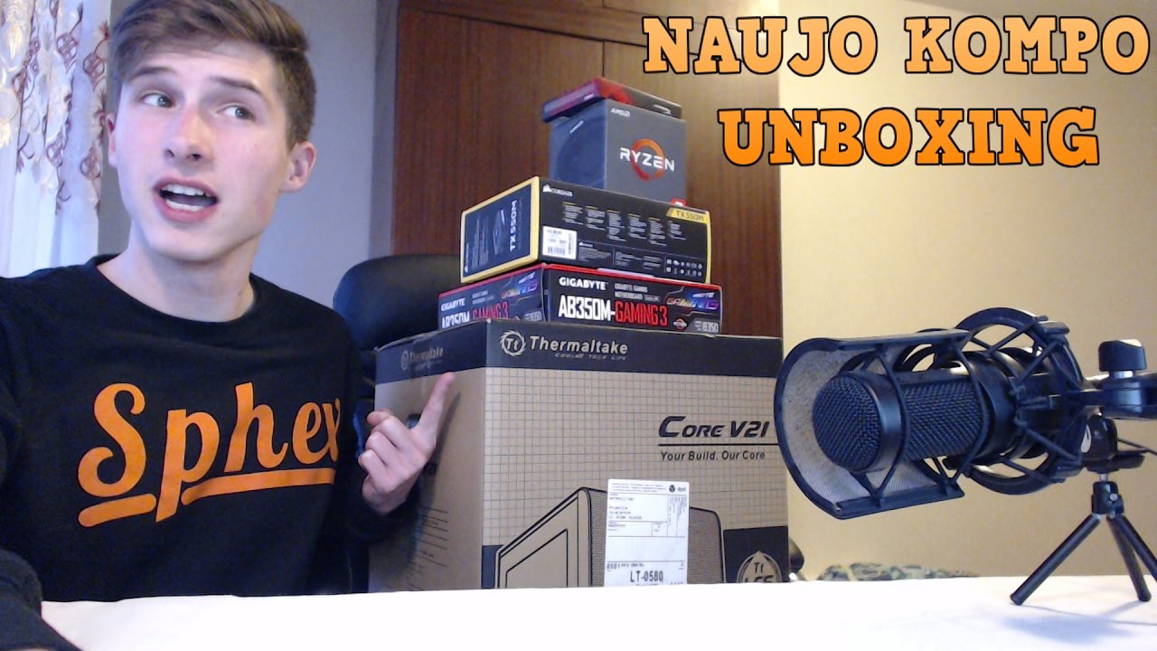 SPHEX'O NAUJAS KOMPAS 2017 - UNBOXING