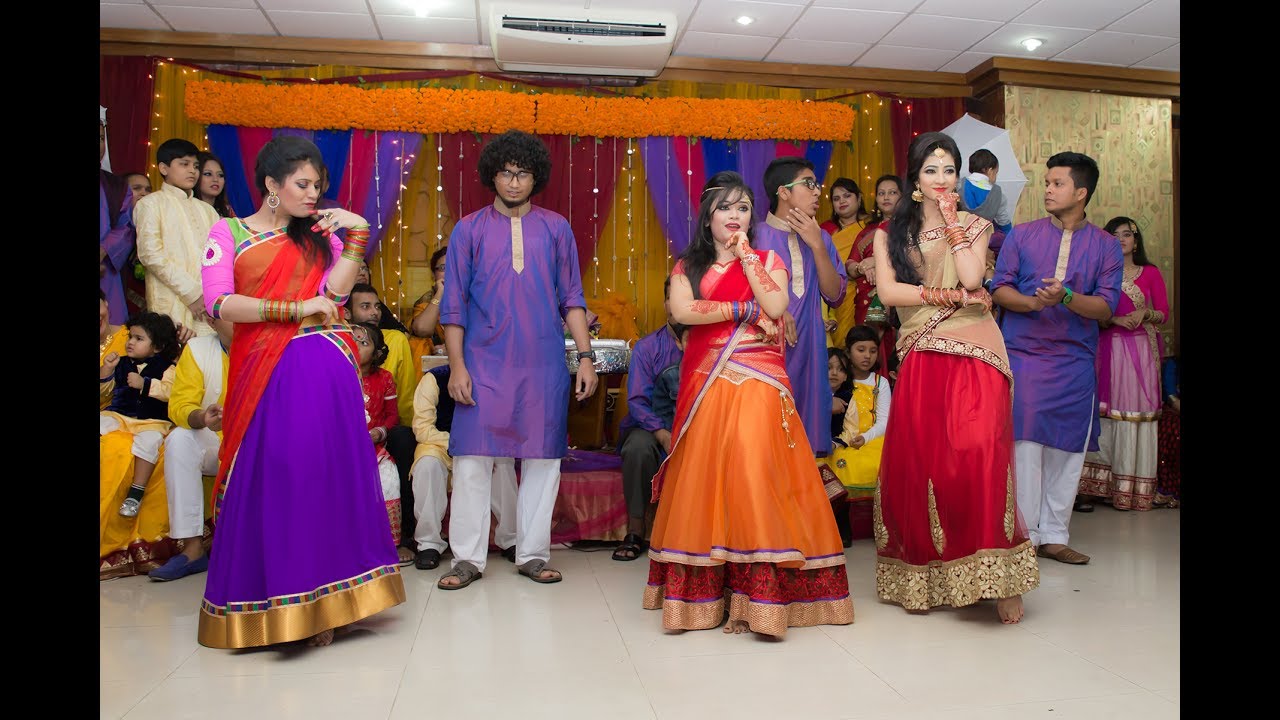Rocky & OIshe's holud performance Blast