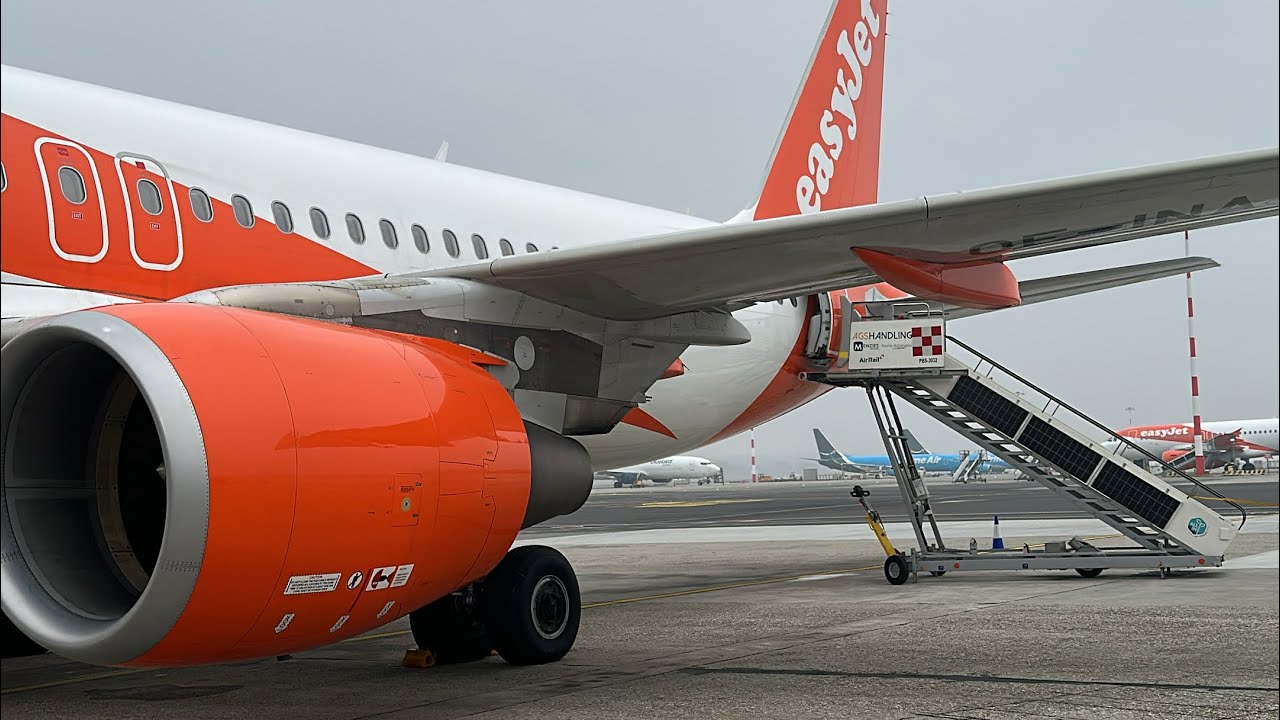 Milan to Amsterdam flight journey #milan #amsterdam