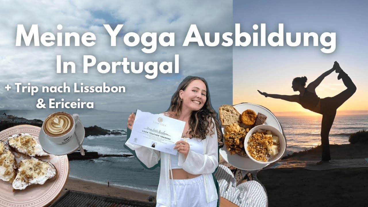 Meine Yoga Ausbildung in Portugal 🧘🏽&zwj;♀️ Vlog & Lissabon Trip | Janne Greta