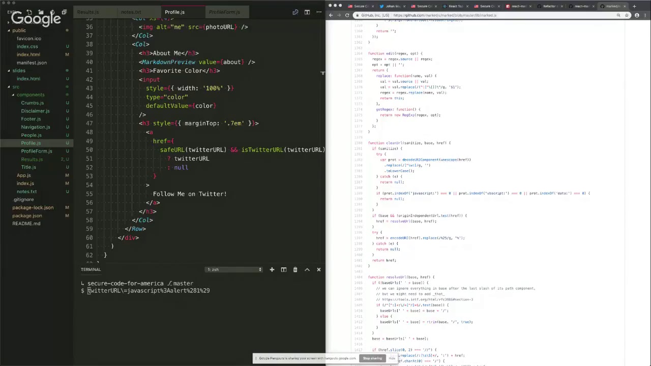 Let&rsquo;s talk about XSS and React - by Jim Manico