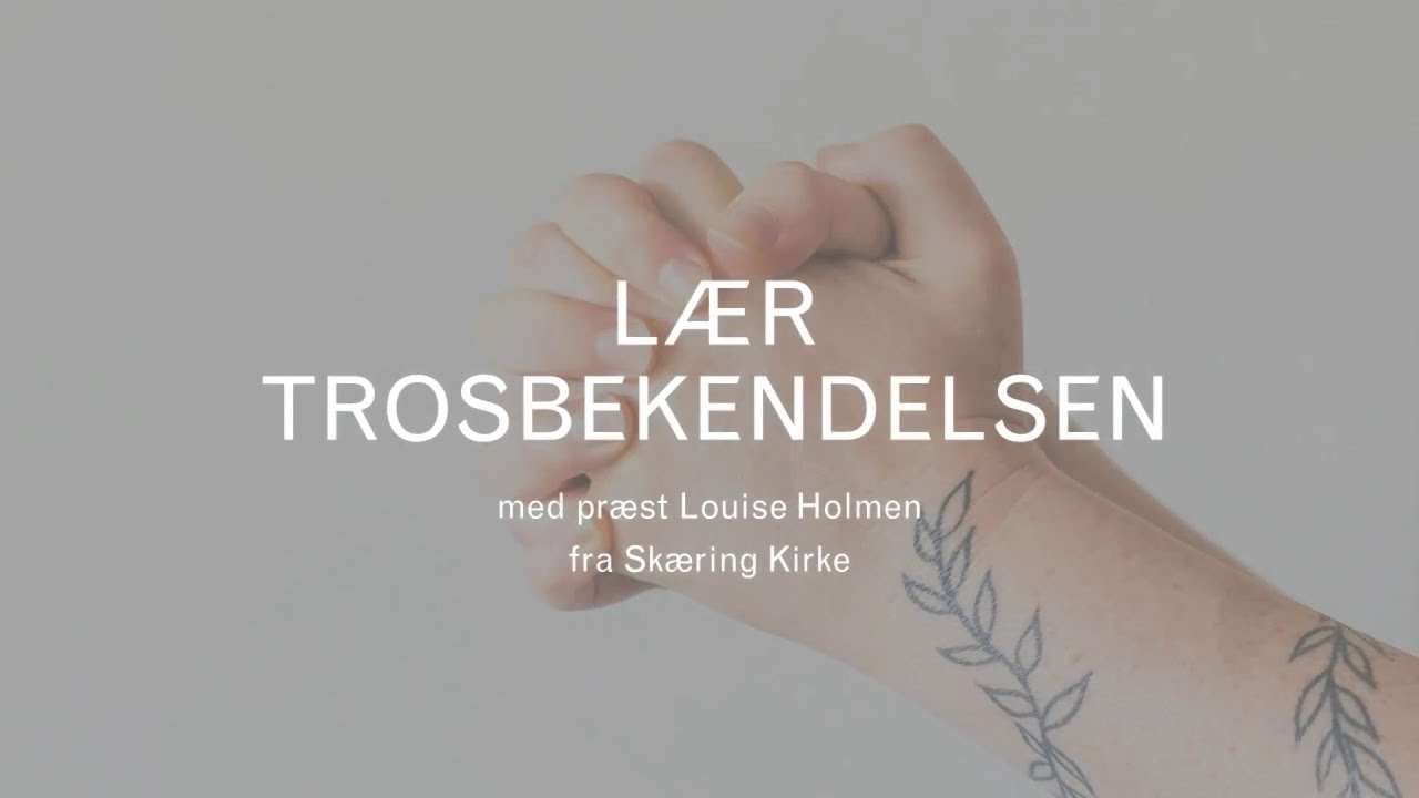 LÆR TROSBEKENDELSEN