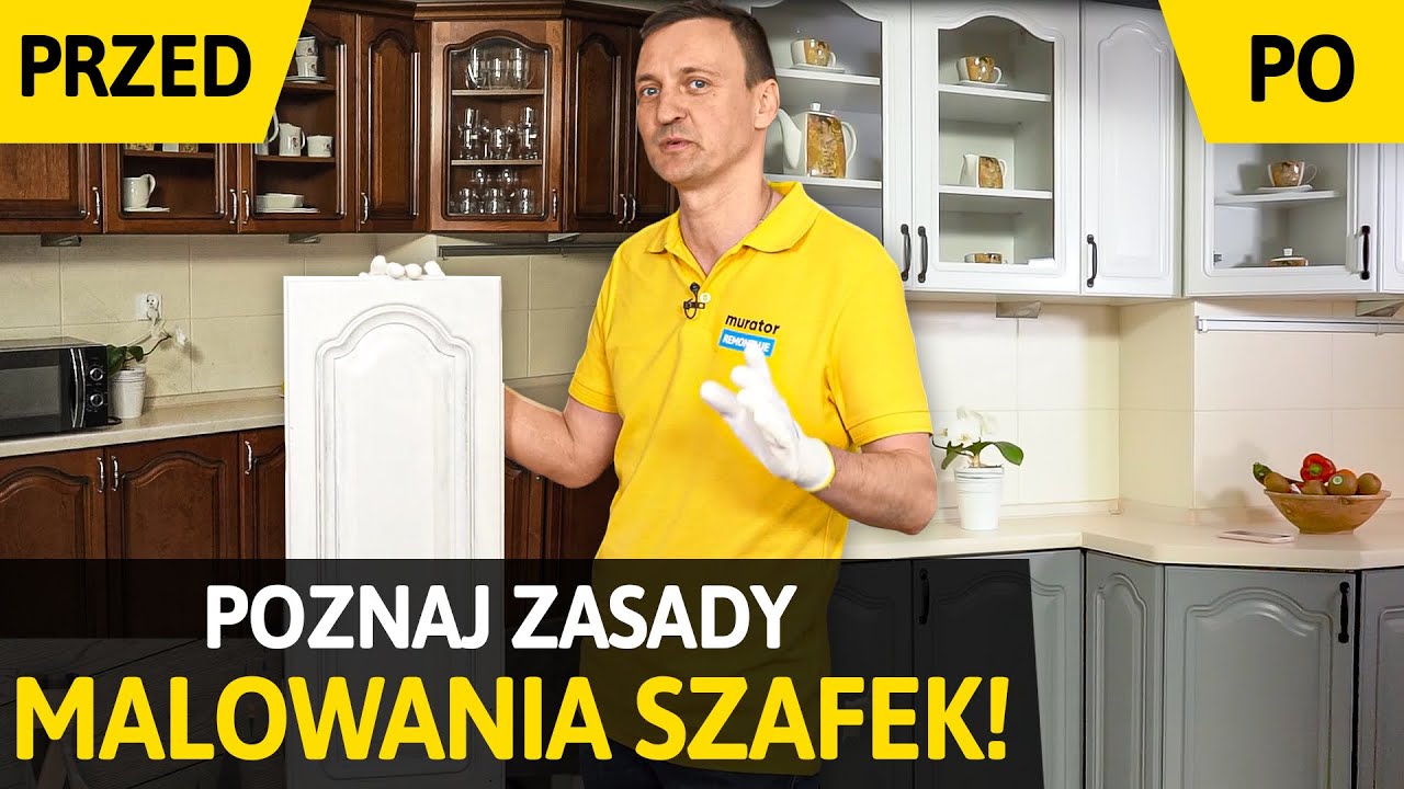 Nie popełniaj tych błędów! Jak pomalować szafki w prawidłowy sposób!