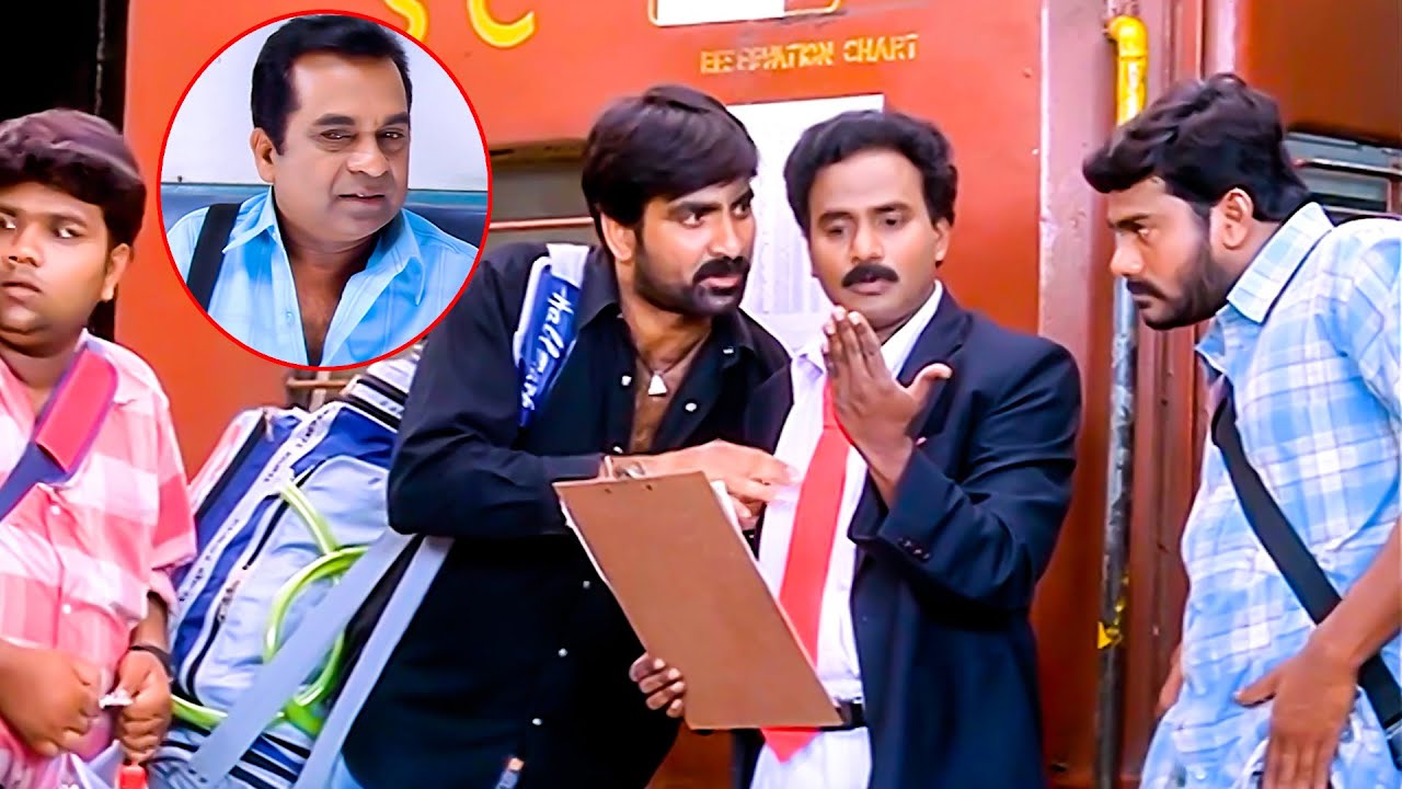 Ravi Teja And Brahmanandam Old Telugu Full Comedy Scene | @telugucinemaluthaggedele