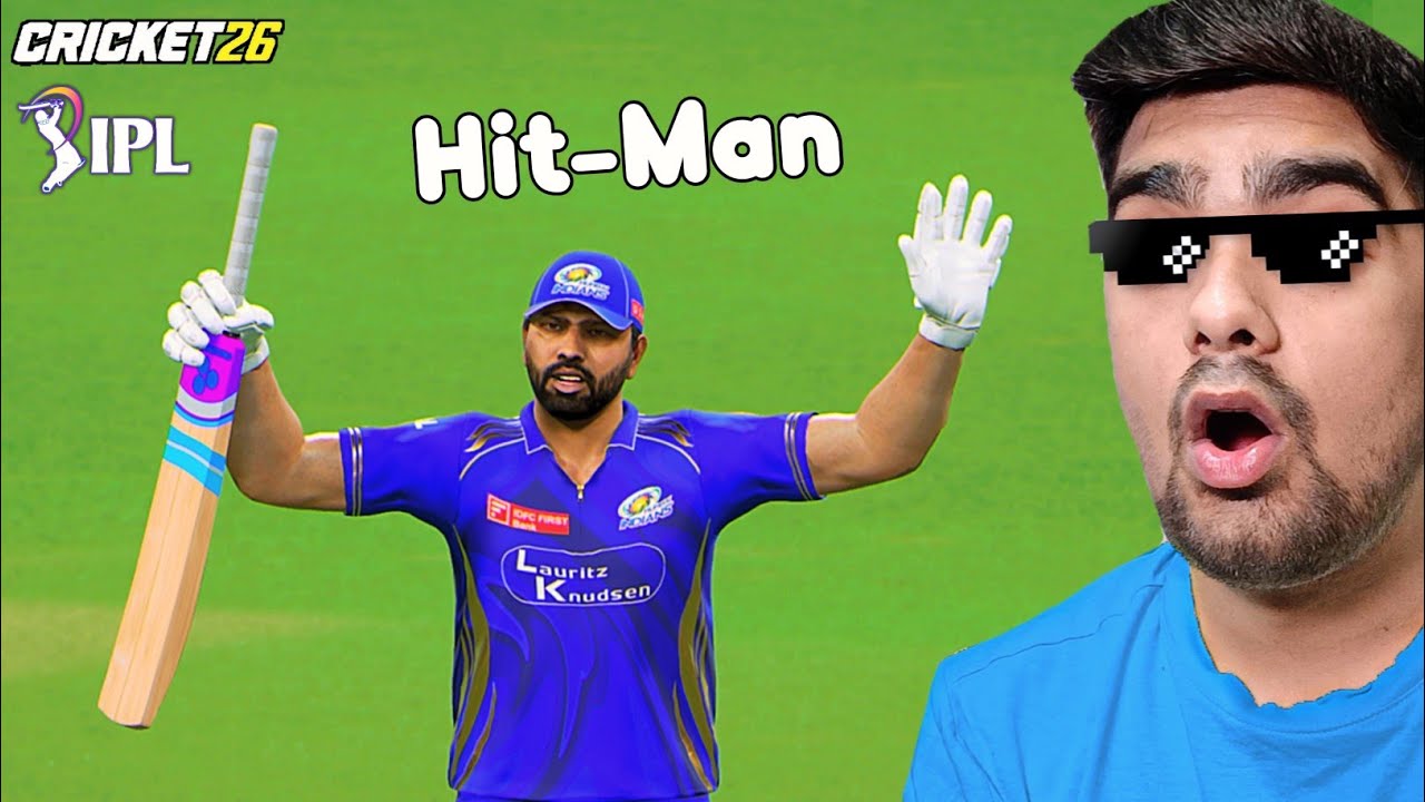 IPL 2026 As Rohit Sharma In Cricket 26 (Star Career Mode)