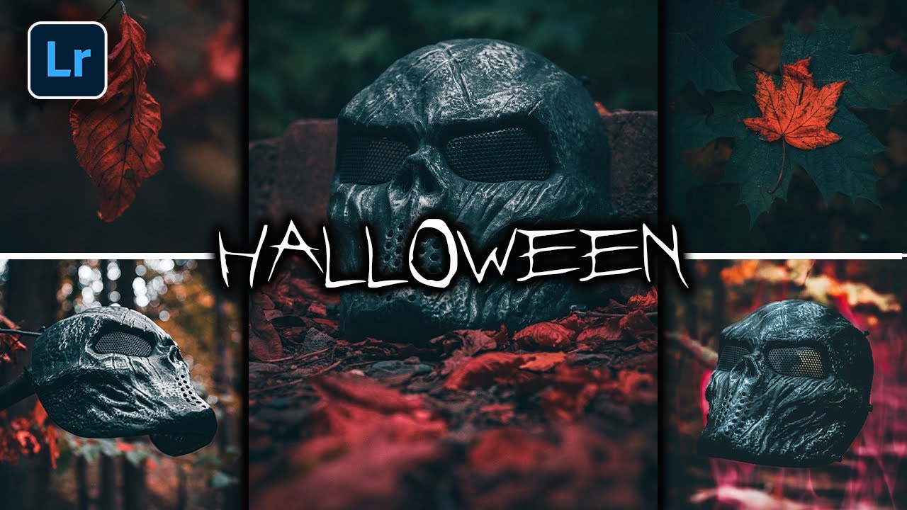 How To Edit Halloween Pictures | Halloween Horror Nights | Lightroom Mobile Preset