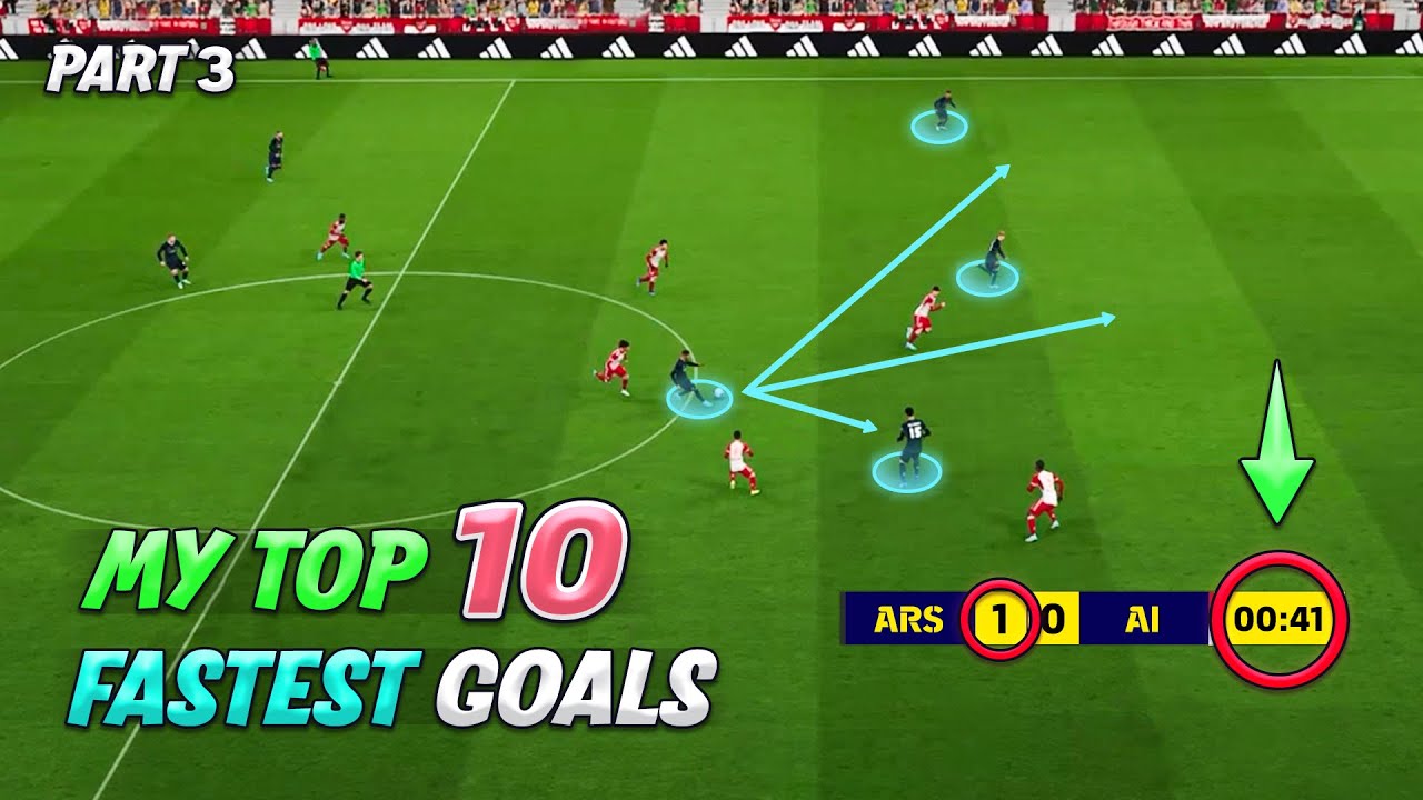 My Top 10 Fastest Goals in eFootball - Part 3